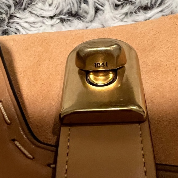 Coach 1941 Swagger Chain Crossbody Bag Camel Color - Picture 9 of 16